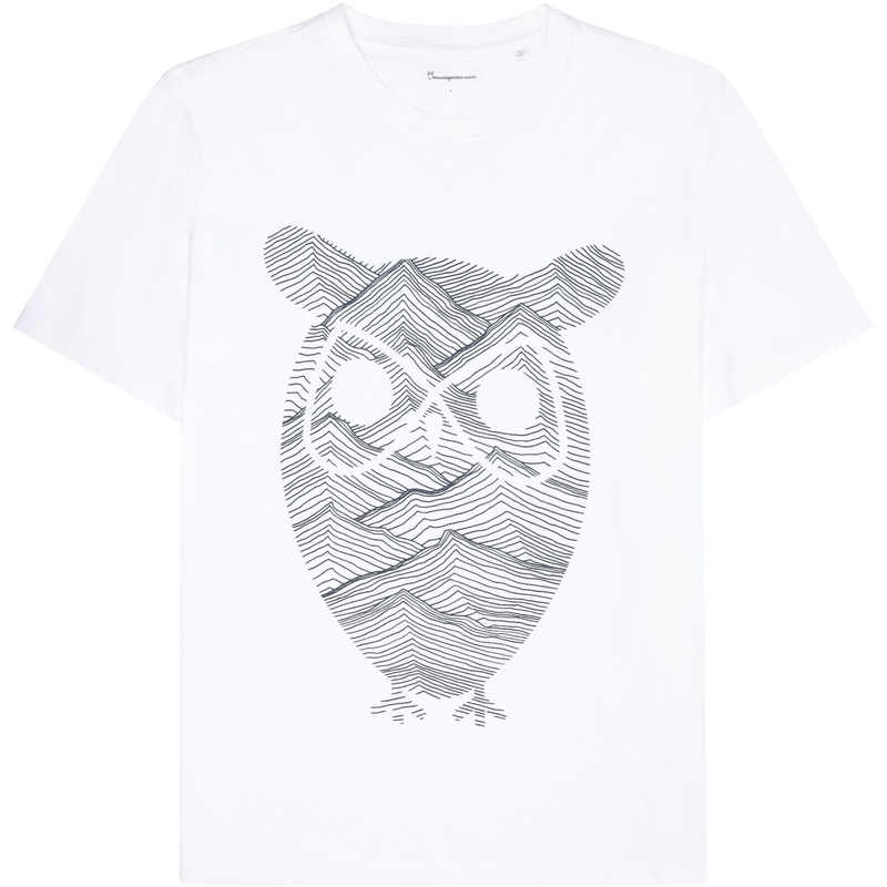 Billede nr 1. for Regular fit mountain t-shirt - Rege - 1010 BRIGHT WHI